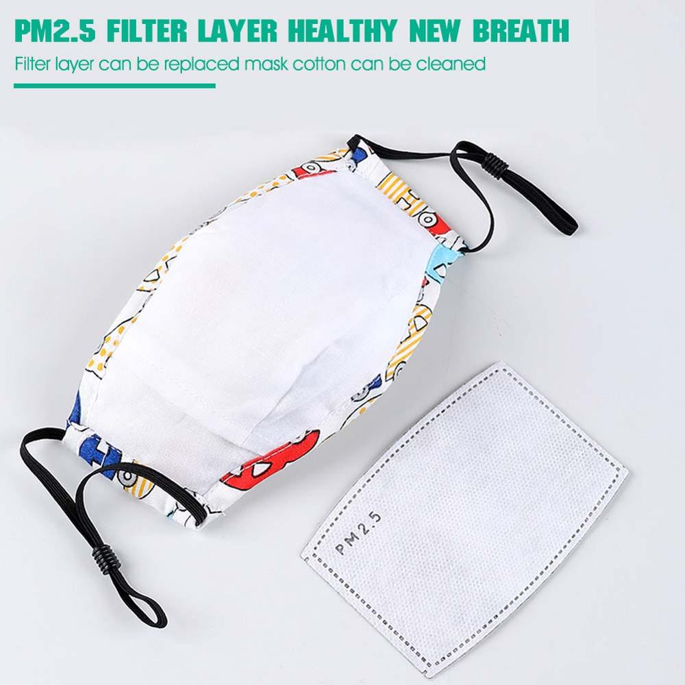 Anti Pollution Mask - Kids PM2.5 Cotton Mouth Mask with