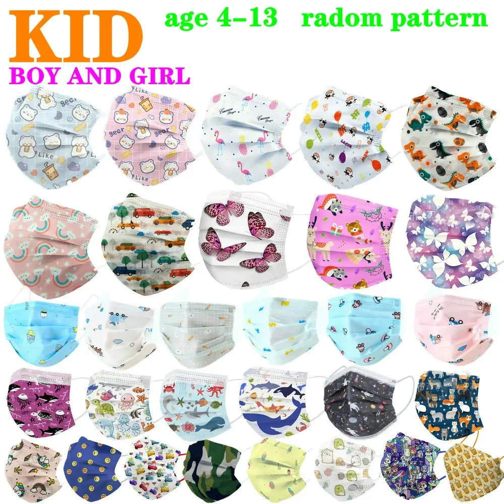 Disposable Surgical Mask - Child Mask Disposable Kid Masks 3