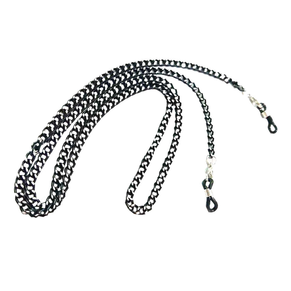 Mask Chain Holder - 1Pcs Multipurpose Black Mask Chain Aluminum