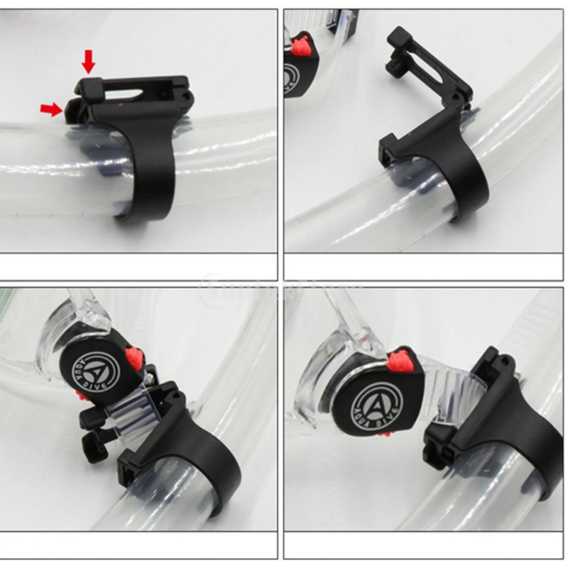 Plastic Clip Snorkel Mask Keep - Silicone Mask Bracket avis et prix