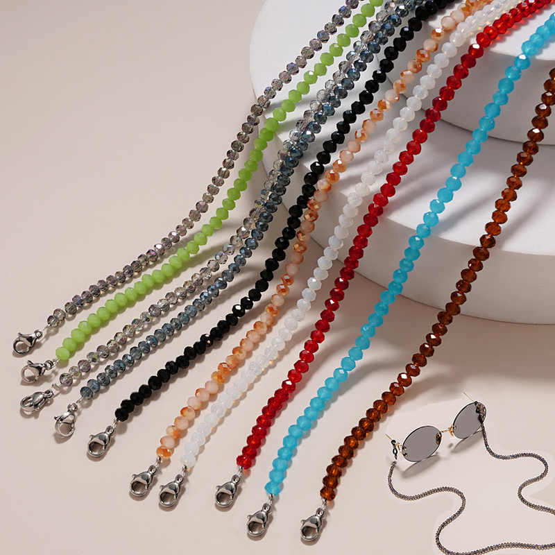 Crystal Glasses Chain For Wome - Mask Chain Holder avis et prix