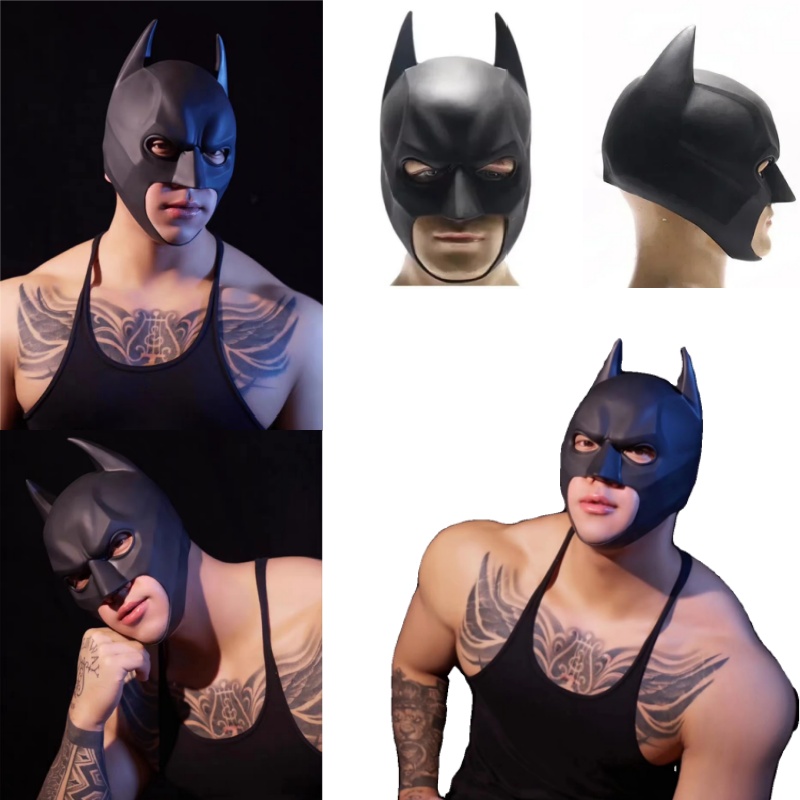 Halloween Black Bat Mask Super - Respirator Half Face avis et prix