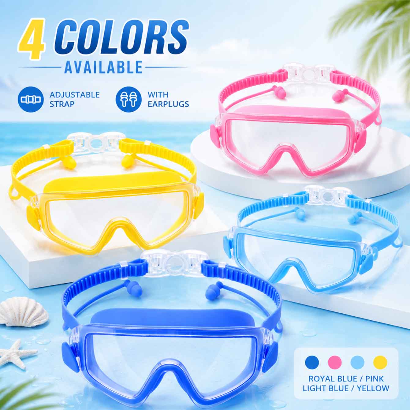 1PC Swim Goggles Snorkel Divin - Anti Pollution Mask avis et prix