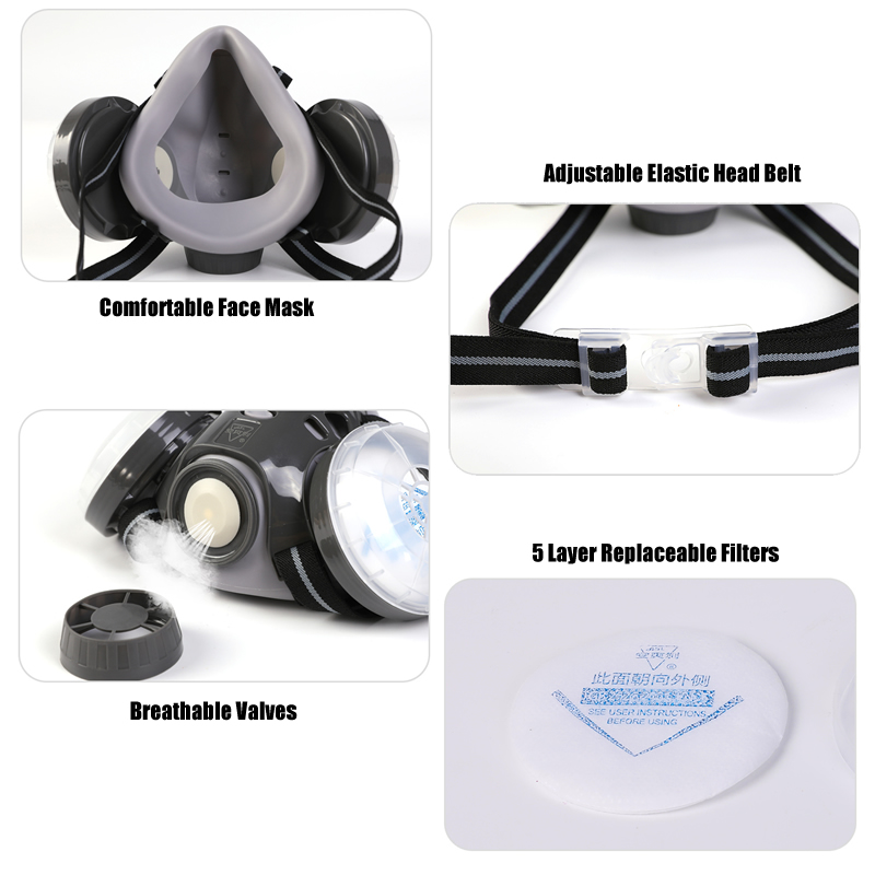 New Anti Dust Mask Full Face R - Anti Pollution Mask avis et prix