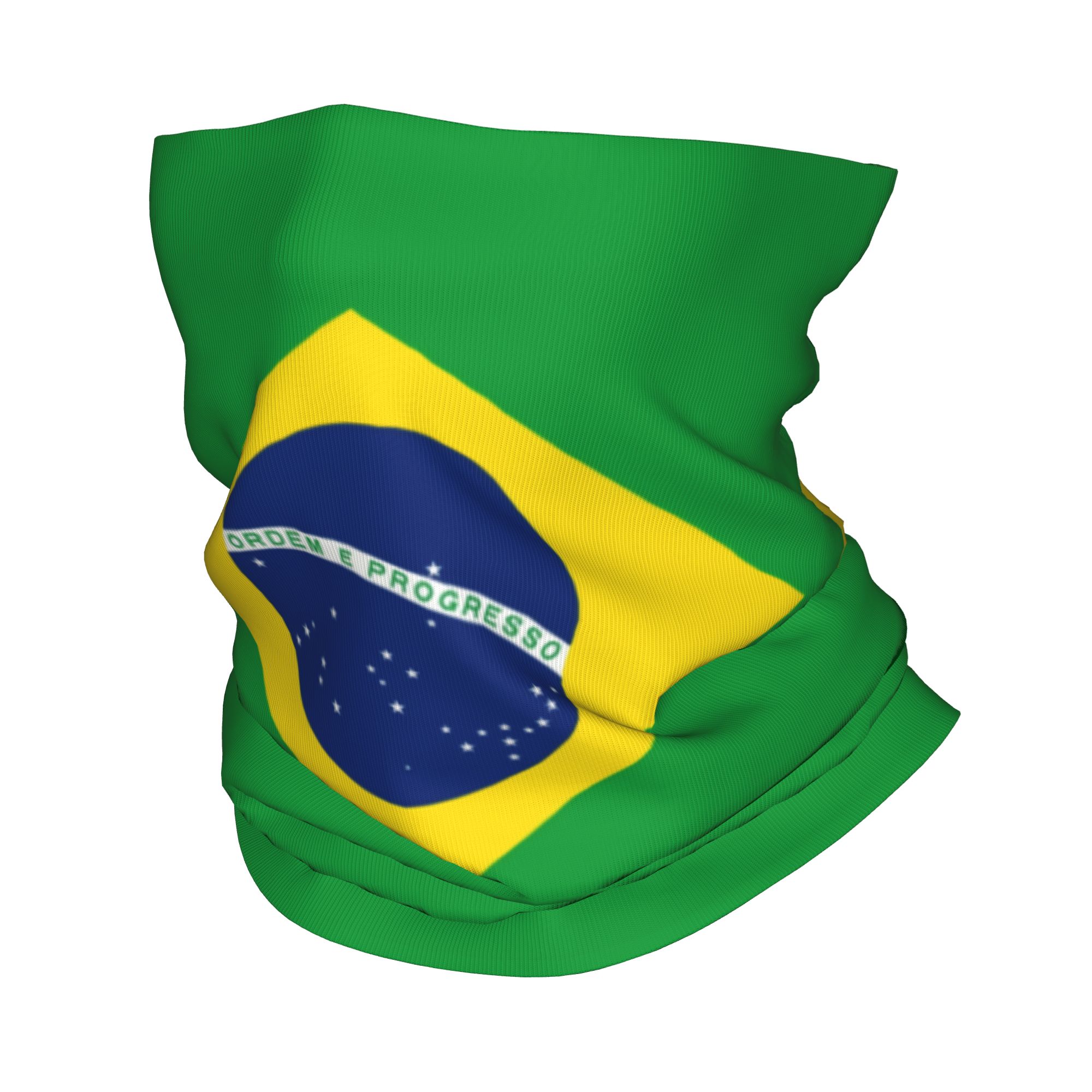 Custom Brazil Flag Bandana Nec - Neck Gaiter Face Cover avis et prix
