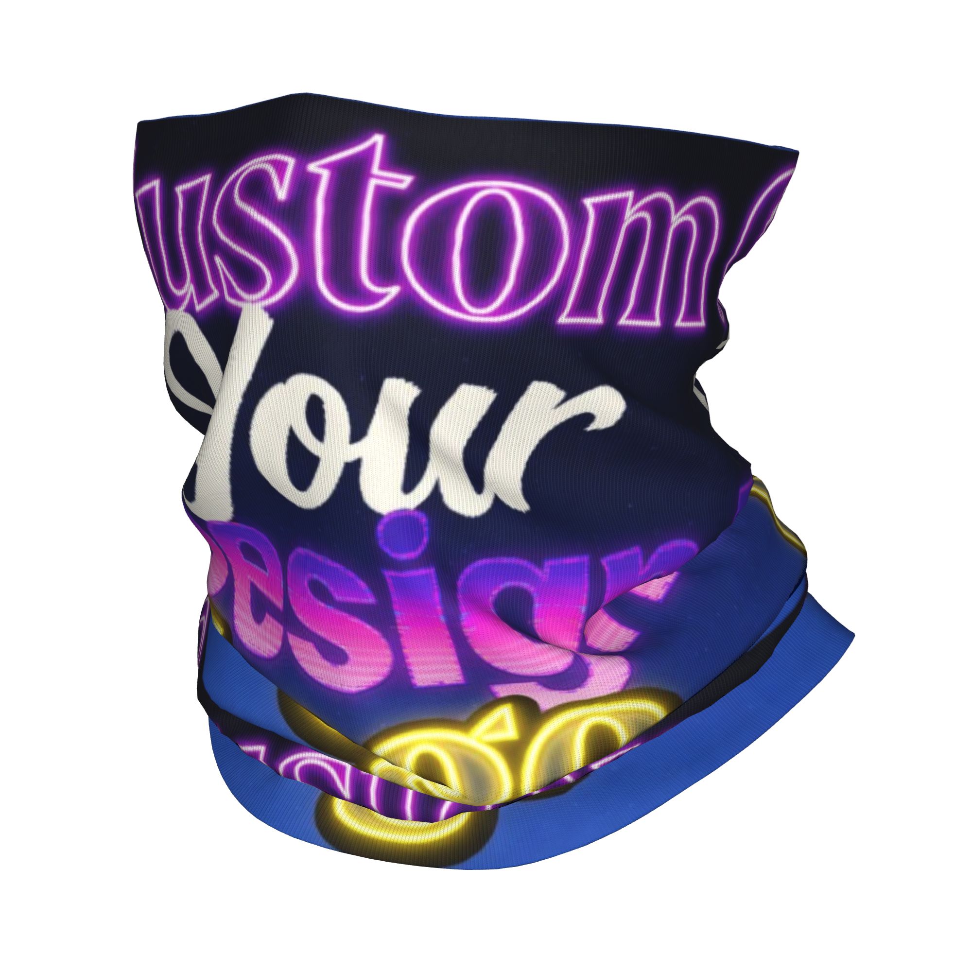 Custom Custom Your Design Logo - Neck Gaiter Face Cover avis et prix