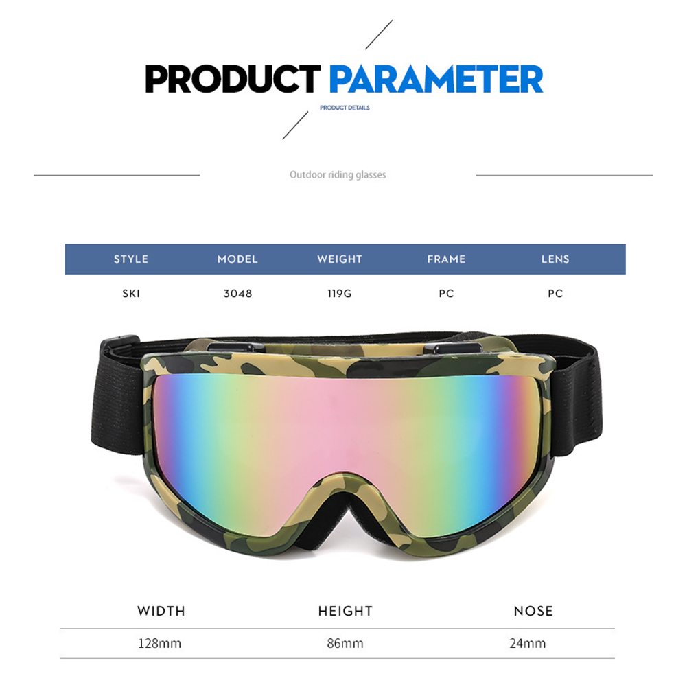 Anti-Fog Ski Goggles Motorcycl - Anti Pollution Mask avis et prix