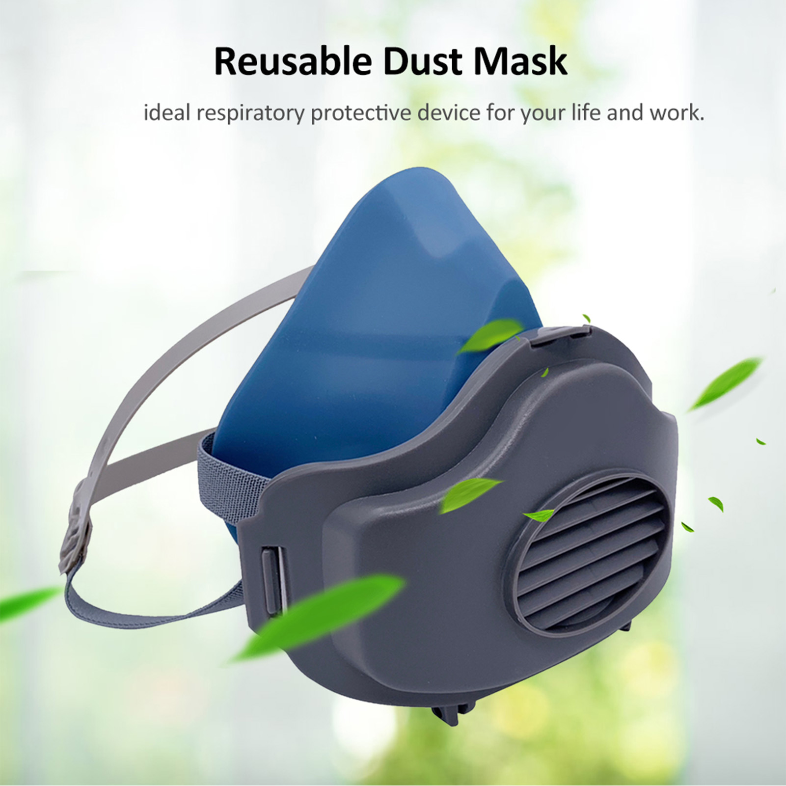 3200 Dust Mask Reusable Half F - Kn95 Respirator Mask avis et prix