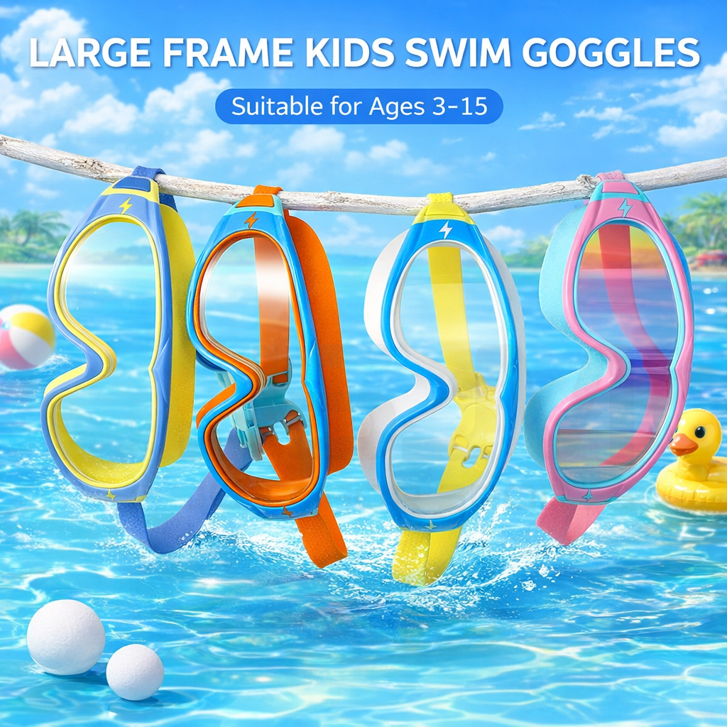 JSJM Kids Swimming Goggles Big - Anti Pollution Mask avis et prix