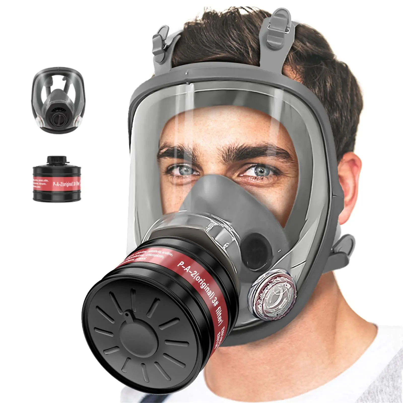 Full Face Gas Masks Survival C - Dust Mask Construction avis et prix