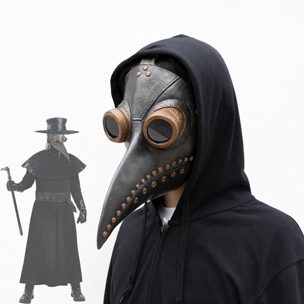 Plague Doctor Mask Cosplay Ani - Disposable Surgical Mask avis et prix