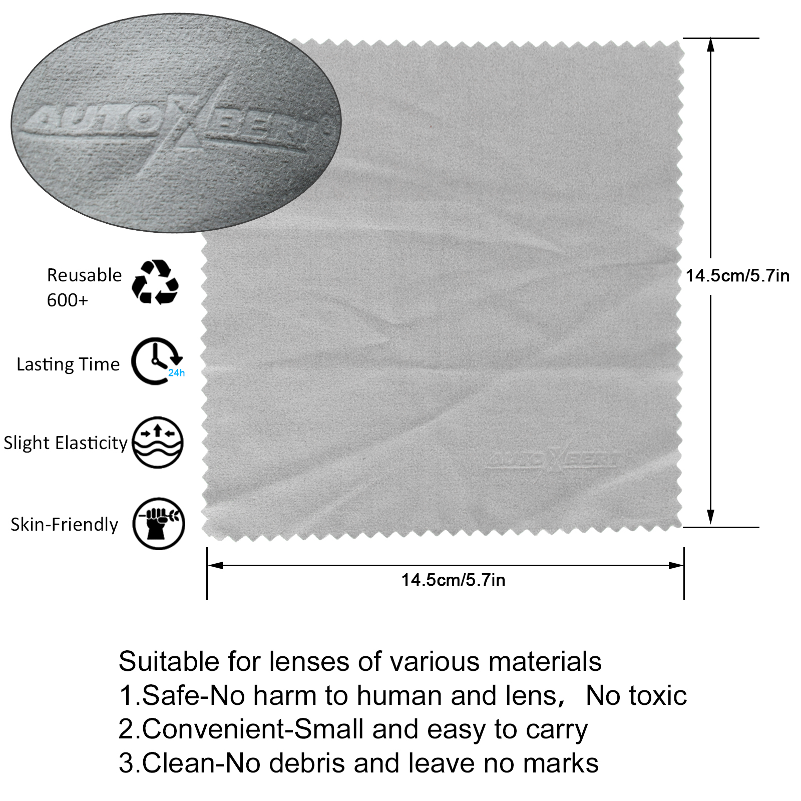 Reusable Anti-Fog Lens Wipes A - Anti Pollution Mask avis et prix