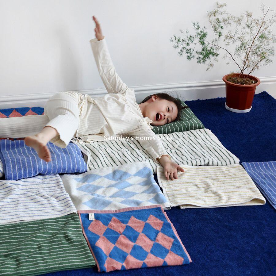 Striped Geometric Rhombuses Co - Cloth Face Mask Washable avis et prix