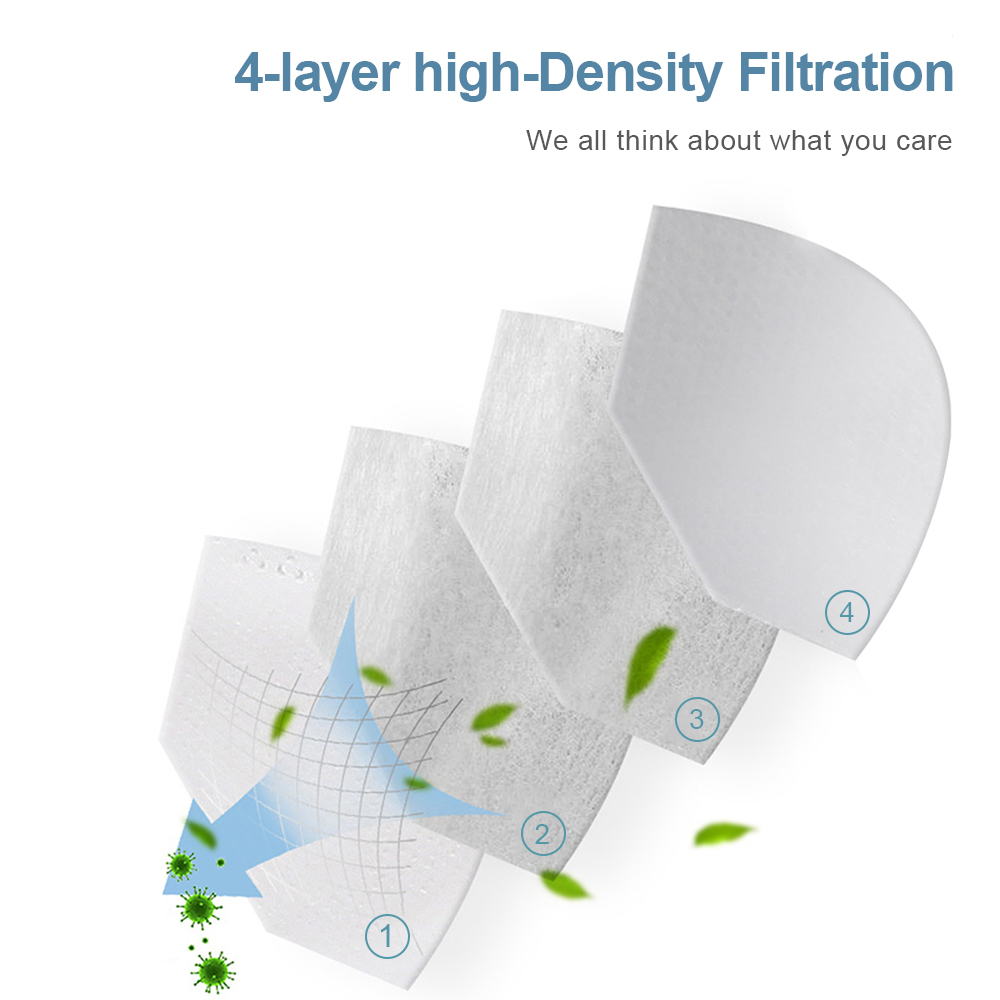 10-200pcs fpp2 fish mask kn95  - Disposable Surgical Mask avis et prix
