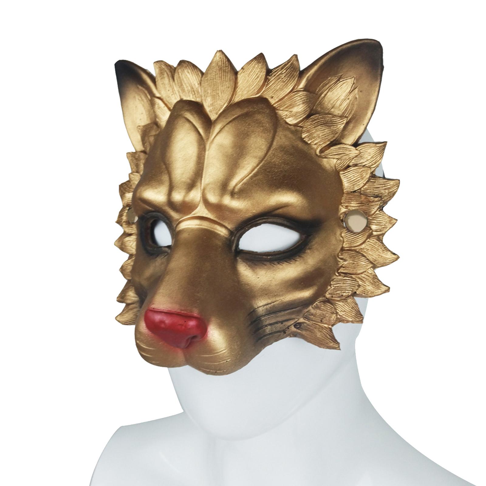 Lion Mask Half Face Decorative - Respirator Half Face avis et prix