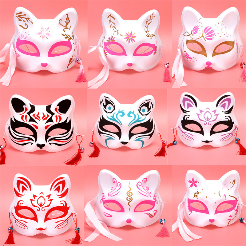 Japanese Fox Mask Half Face Ha - Respirator Half Face avis et prix