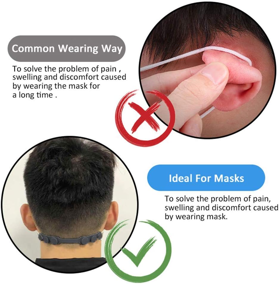 4 Pcs Silicone Ear Savers for  - Mask Ear Saver Strap avis et prix
