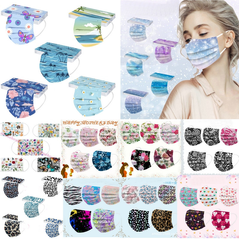 CE Print Beauty Wholesale Fish - Disposable Surgical Mask avis et prix