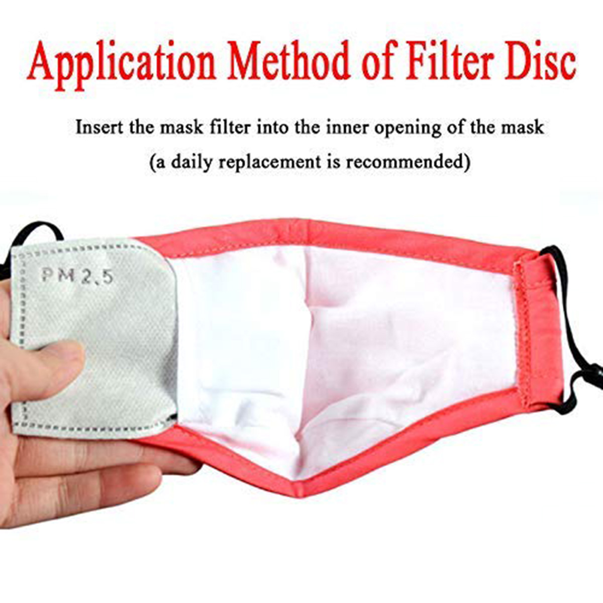 20pcs Fine Denier Face Mask Fi - Pm2.5 Filter Insert avis et prix
