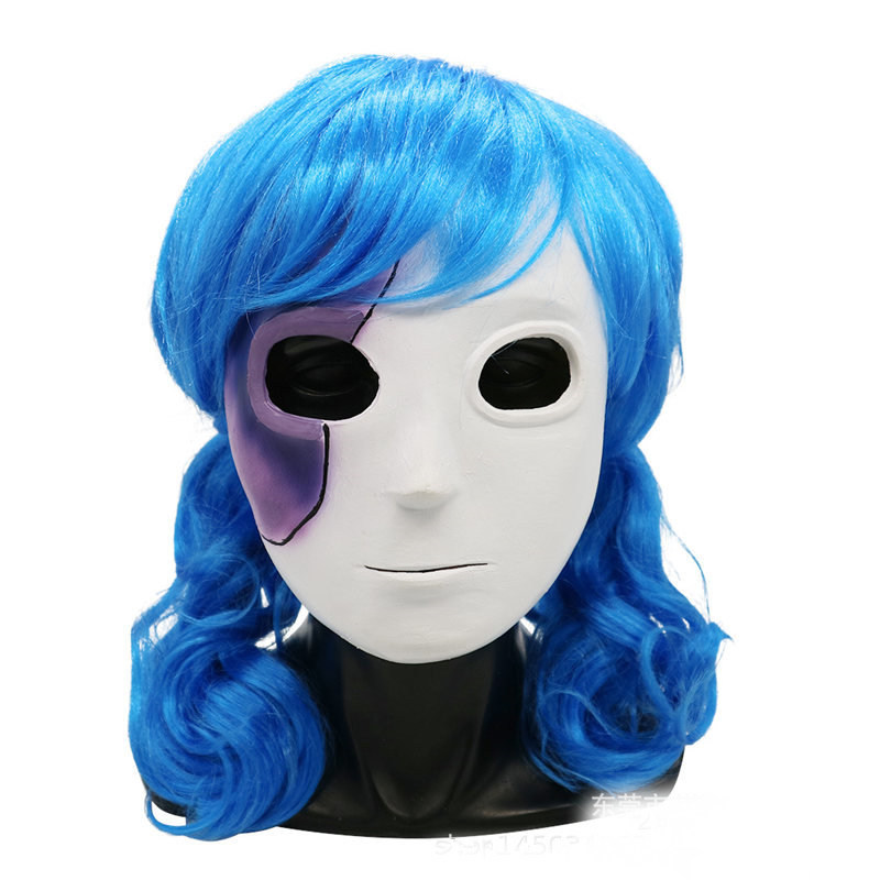 Hot  Anime Game Sally Face Cos - Black Face Mask Pack avis et prix