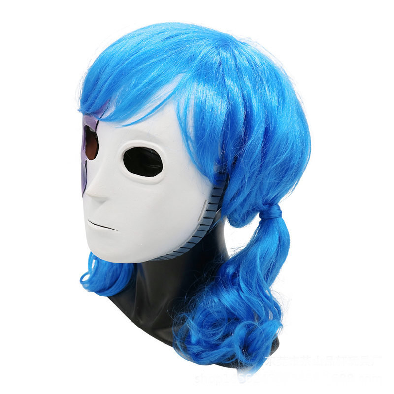 Hot  Anime Game Sally Face Cos - Black Face Mask Pack avis et prix