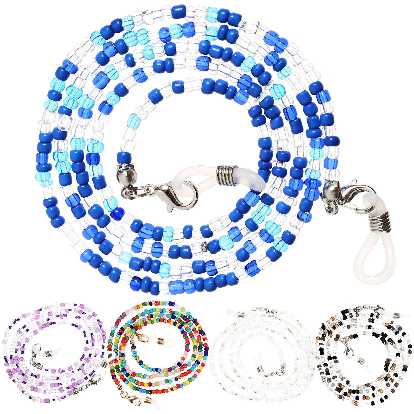 5Pcs Glasses Chain for Women B - Mask Chain Holder avis et prix