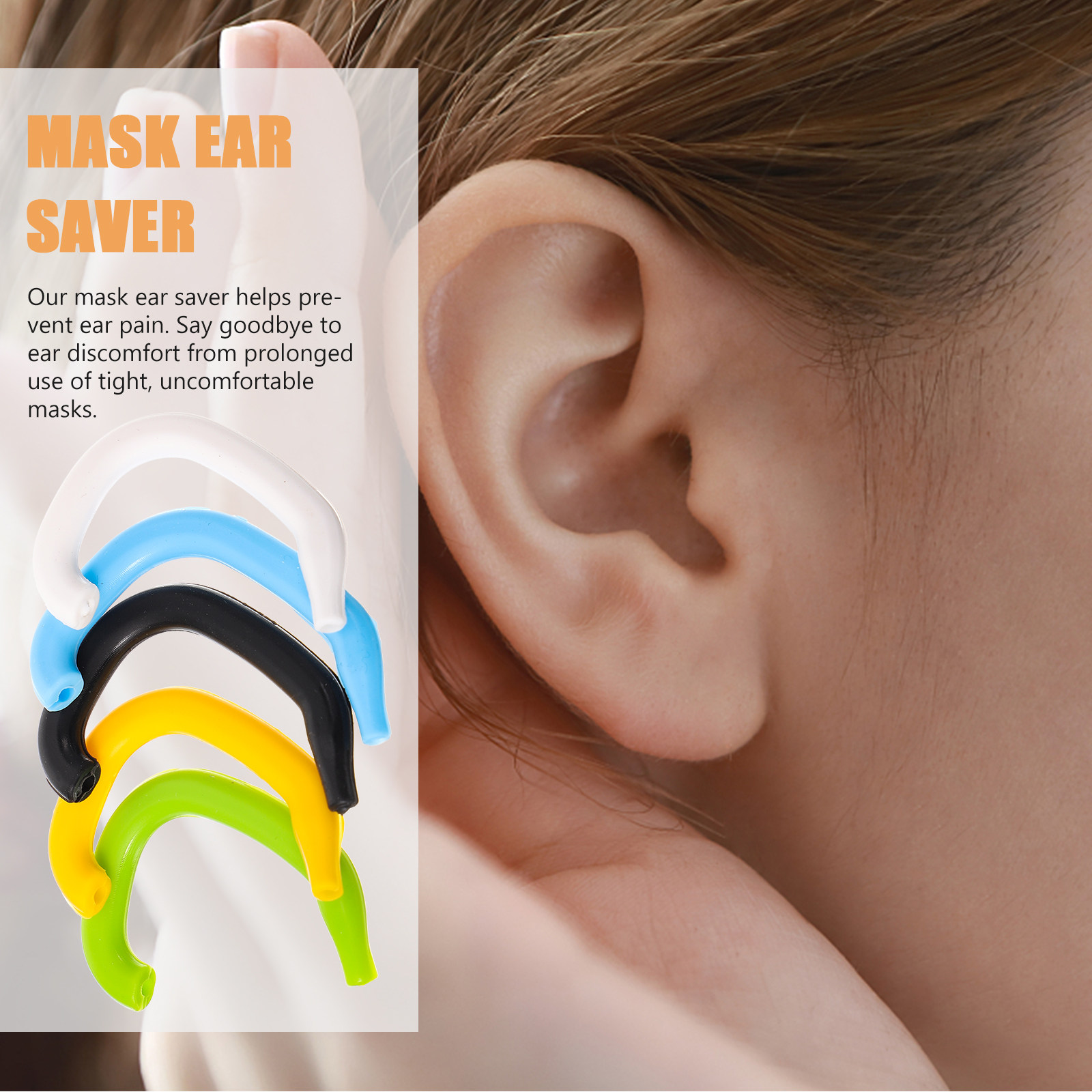 5Pcs Silicone Mask Ear Saver S - Mask Ear Saver Strap avis et prix