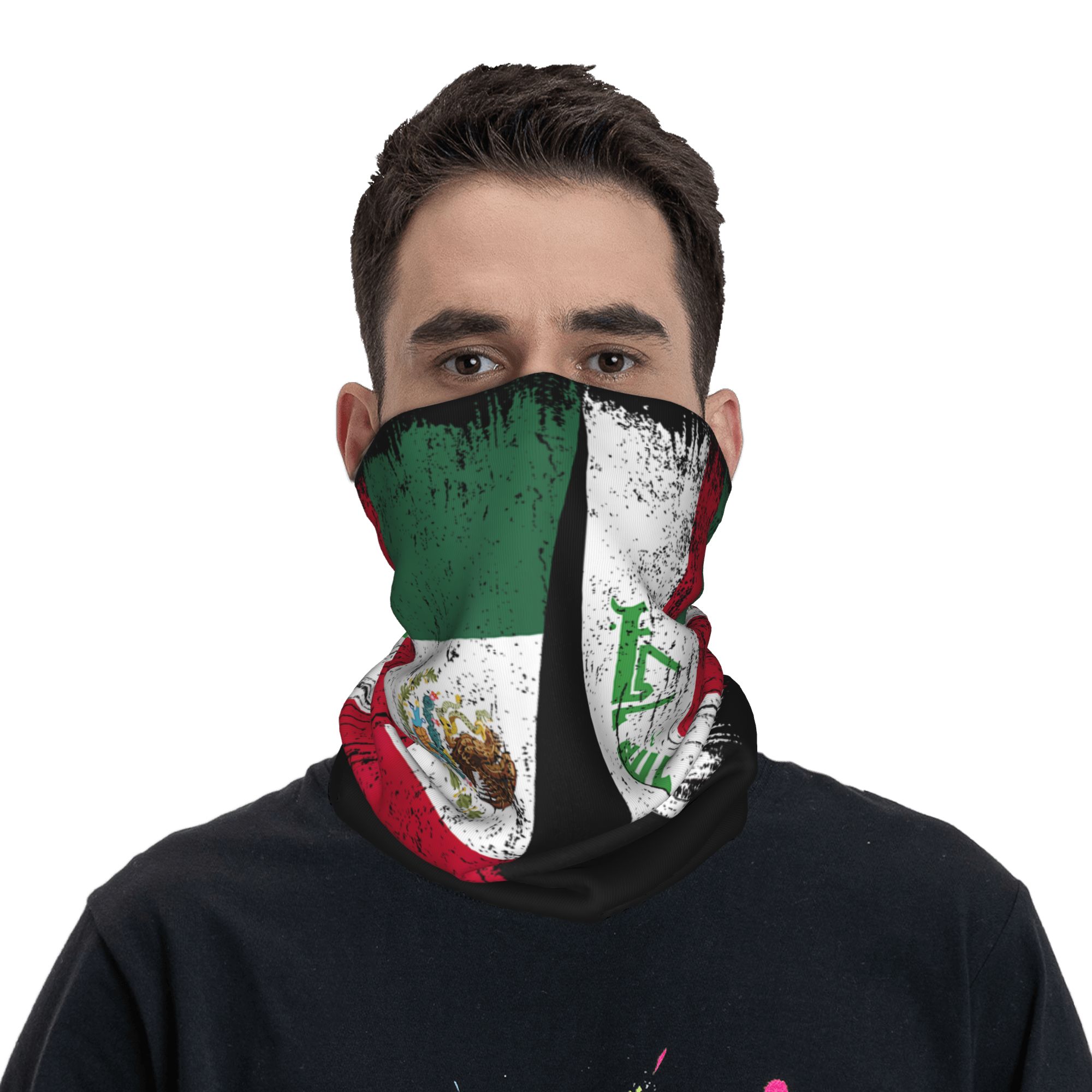 Iraq Flag Merchandise Bandana  - Sports Mask Breathable avis et prix