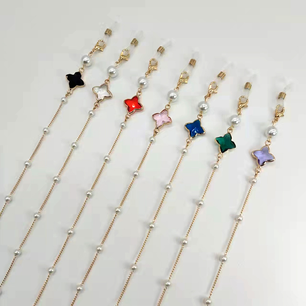 Women Eyeglass Chain Plastic B - Silicone Mask Bracket avis et prix