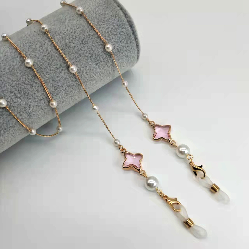 Women Eyeglass Chain Plastic B - Silicone Mask Bracket avis et prix