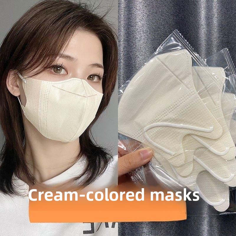 Milk White Breathable Thin Ste - Disposable Surgical Mask avis et prix