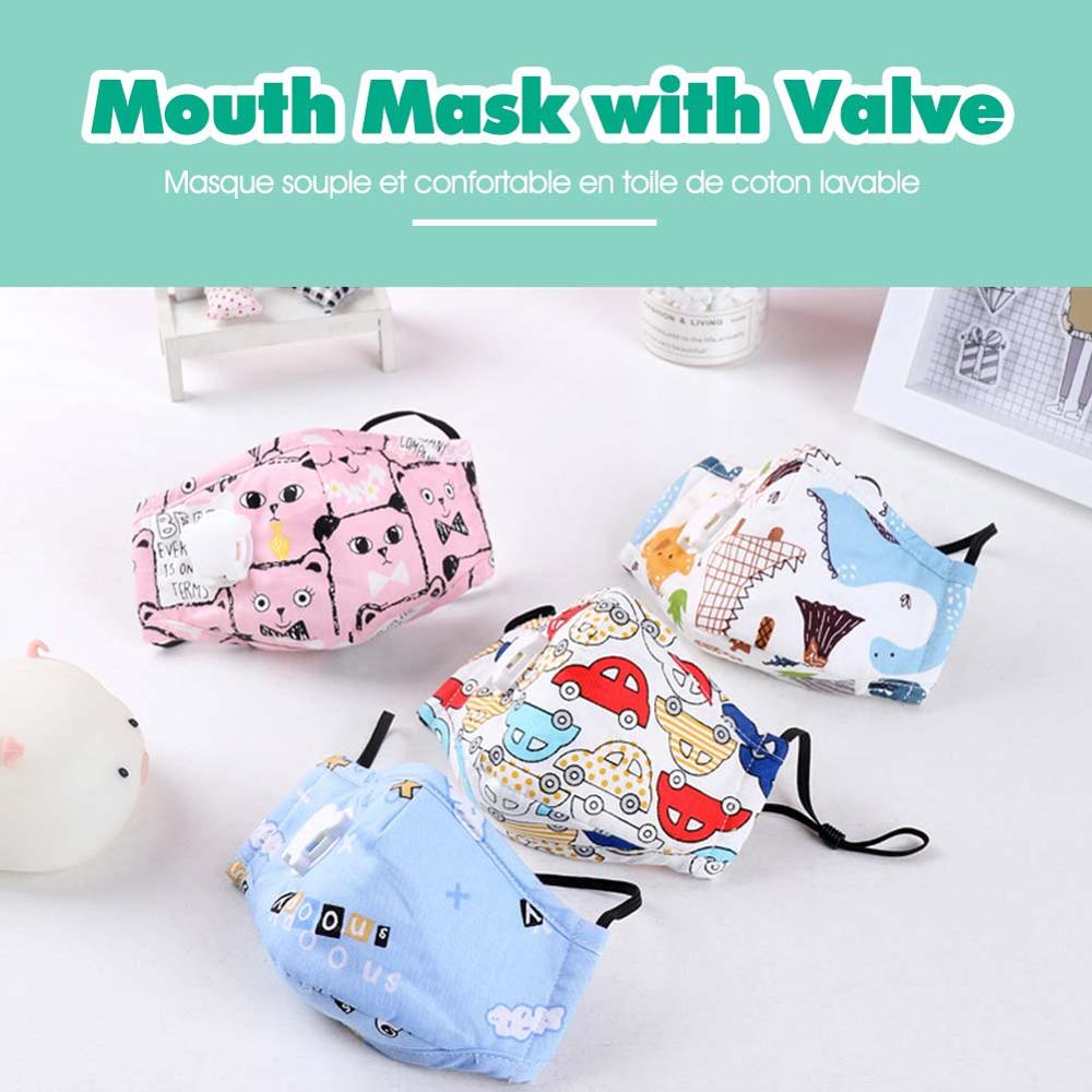 Kids PM2.5 Cotton Mouth Mask w - Anti Pollution Mask avis et prix