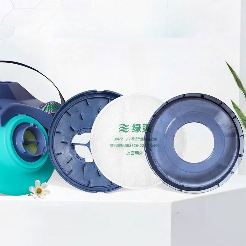 Dual Filter Silicone Half Face - Kn95 Respirator Mask avis et prix