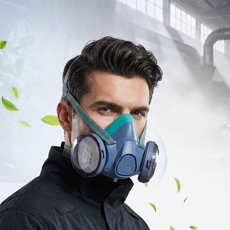 Dual Filter Silicone Half Face - Kn95 Respirator Mask avis et prix