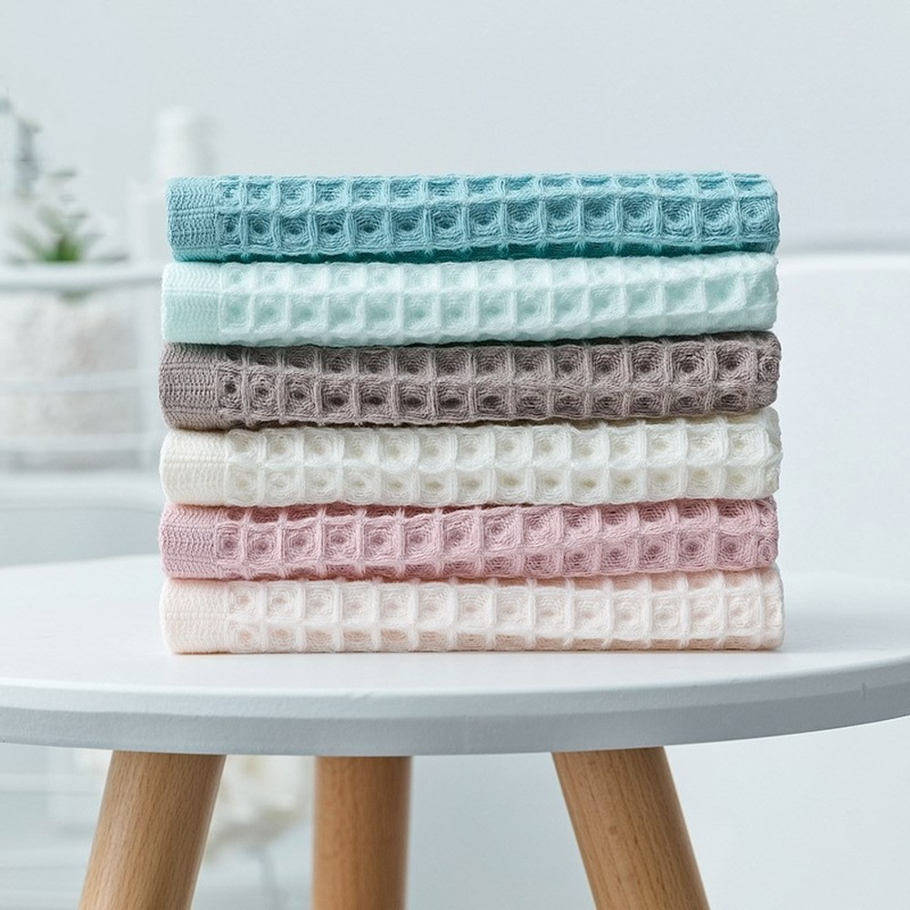 1Pcs Waffle Soft Face Towels f - Cloth Face Mask Washable avis et prix