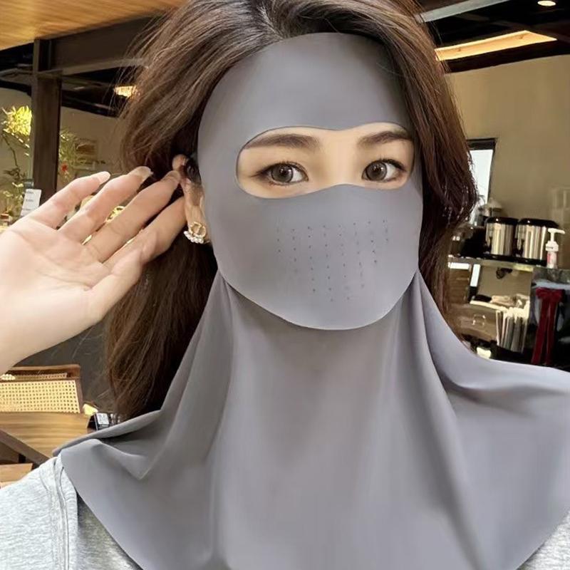 2026 New Fashion Ice Silk Sun  - Sports Mask Breathable avis et prix