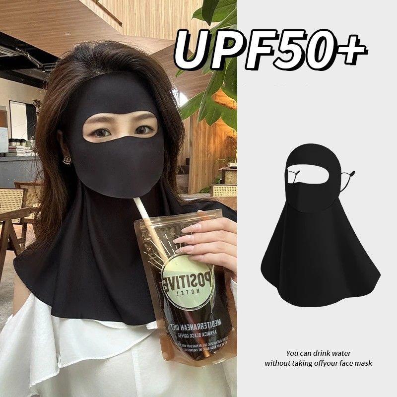 2026 New Fashion Ice Silk Sun  - Sports Mask Breathable avis et prix