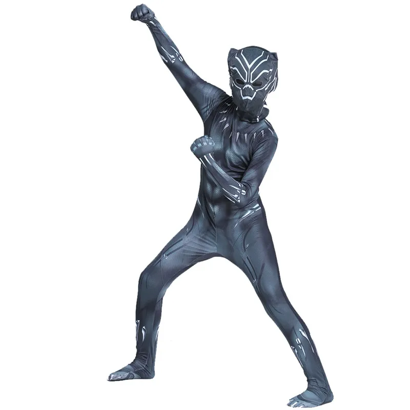 3-12Y Boy's Black Panther Cost - Black Face Mask Pack avis et prix