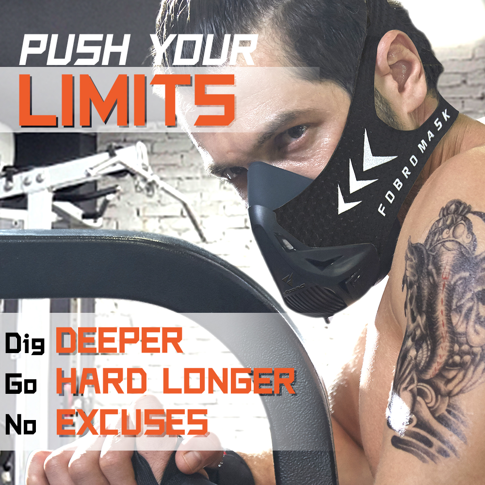 Sports Mask Elevation Running  - Black Face Mask Pack avis et prix