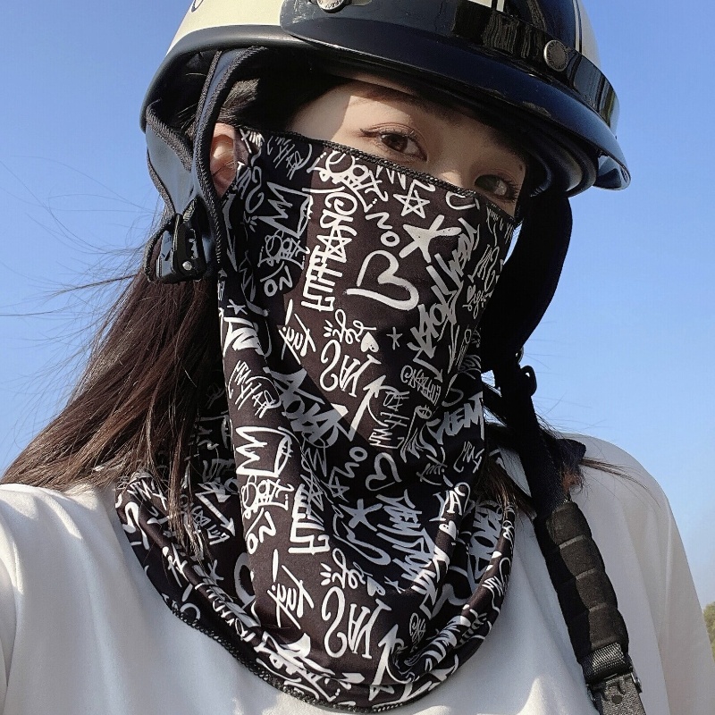 Full Face Cycling Mask Ice Sil - Sports Mask Breathable avis et prix
