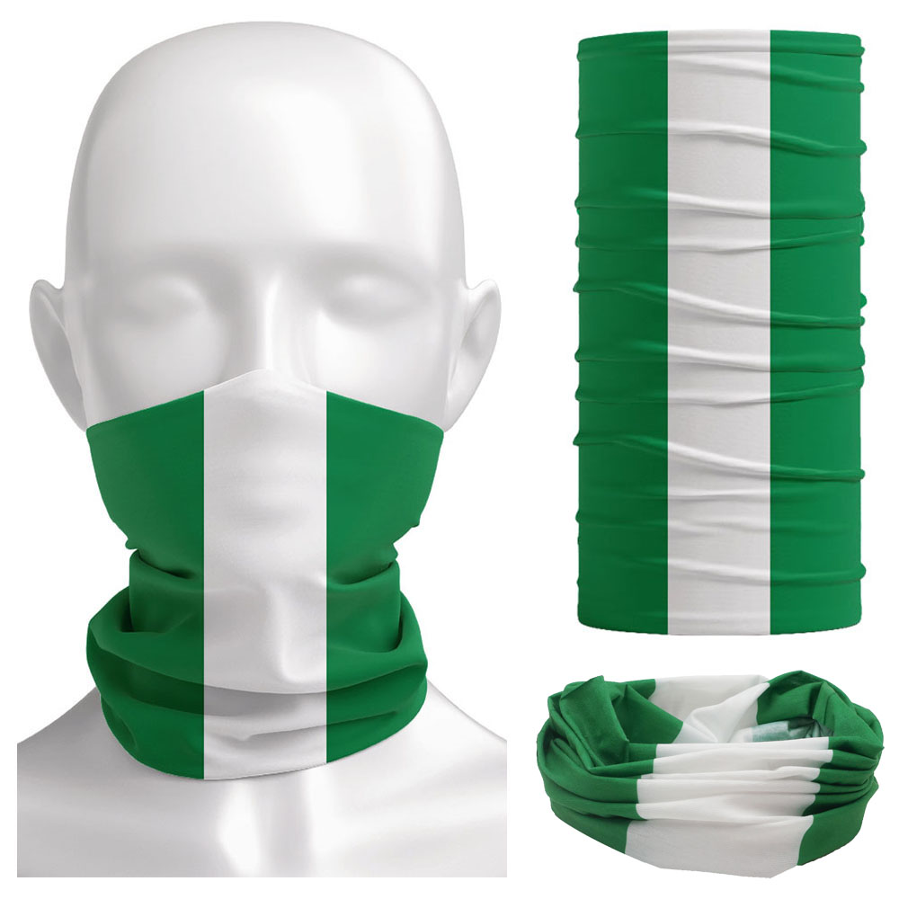 Nigeria Flag Bandanna Women Ne - Neck Gaiter Face Cover avis et prix