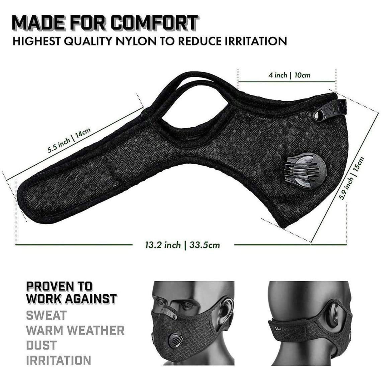 Unisex Windproof Riding Mask A - Anti Pollution Mask avis et prix