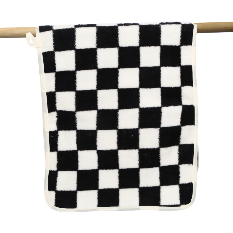 Checkerboard Pattern Bath Towe - Cloth Face Mask Washable avis et prix