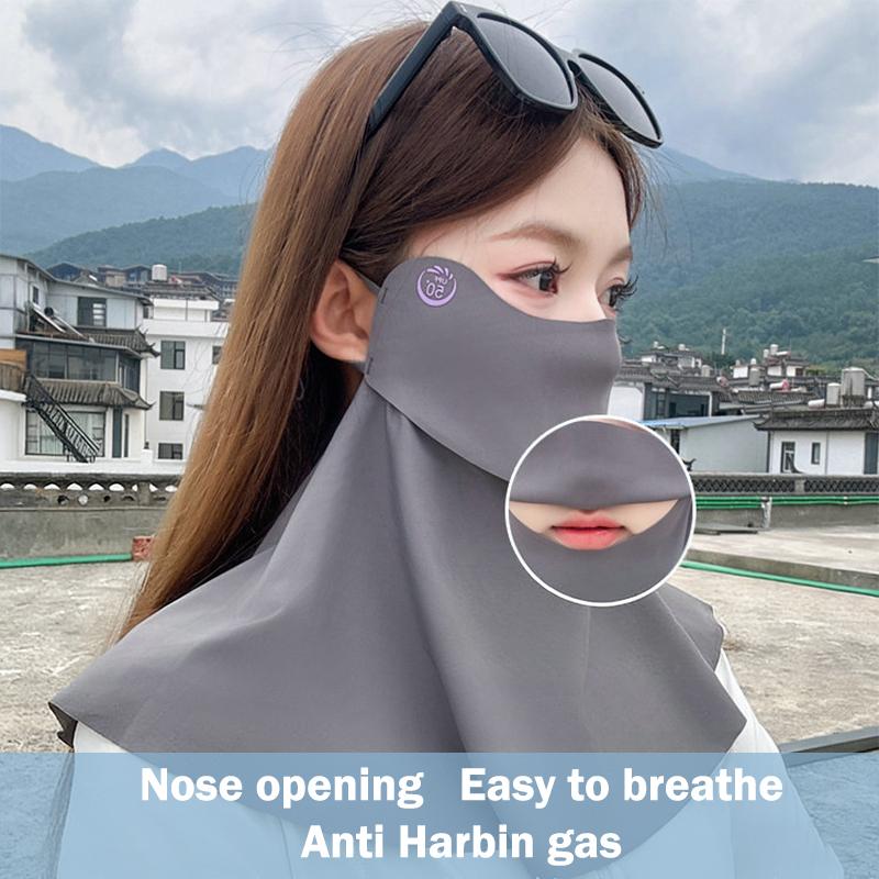 Summer Ice Silk Face Gini Full - Sports Mask Breathable avis et prix