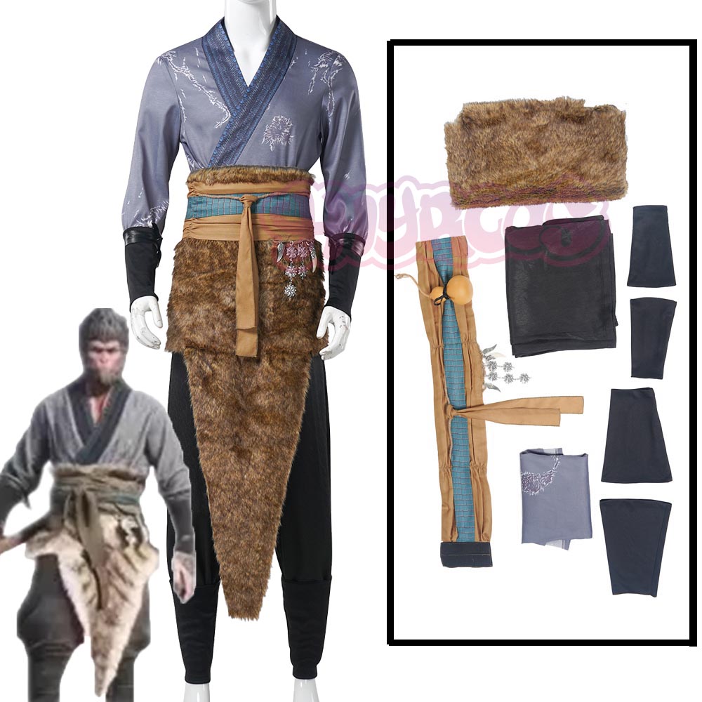 Black Myth Wukong Cosplay Cost - Black Face Mask Pack avis et prix