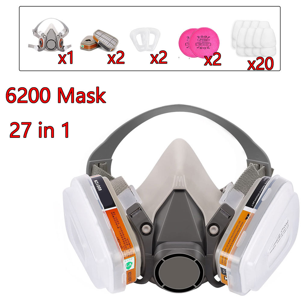 Gas Mask 6200 Set Vehicle Pain - Face Mask Storage Box avis et prix